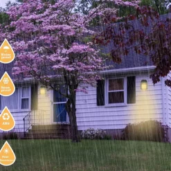 Solar Wall Lanterns Outdoor With 3 Modes Wireless Dusk To Dawn Motion Sensor LED Sconce Lights IP65 Waterproof Exterior Front Porch Security Lamps Wall Mount Patio Fence Decorative