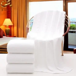 Solid Bath Towels for Hotel Bathroom, 100% Turkish Cotton Ultra Soft Bath Sheets, Highly Absorbent Large Bath Towel, Premium Quality Shower Towels,1PCfor wedding