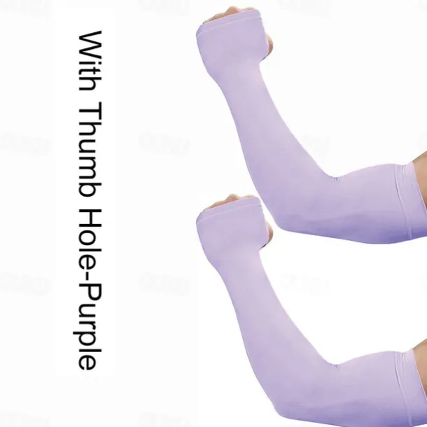 Solid Color Ice Sleeves Sports Outdoor Mountaineering Unisex