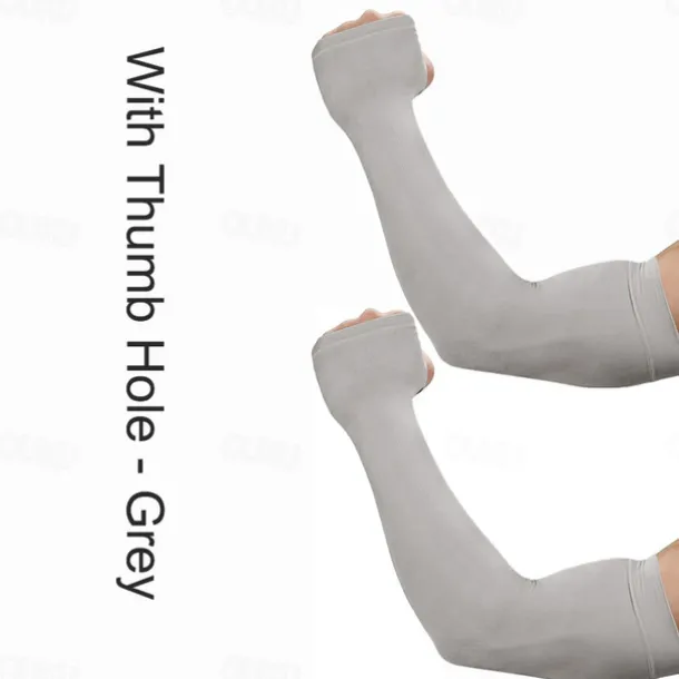 Solid Color Ice Sleeves Sports Outdoor Mountaineering Unisex