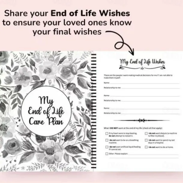 Sorry, it's Your Problem Now , Because I'm Dead Thorough and Thoughtful End of Life Planner Organize Your Affairs Easily with Personal, Financial, and Care Wishes
