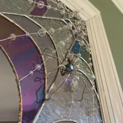 Spiderweb Door Topper - Halloween Decoration, Perfect for Spooky Decor, Easy to Install, Durable Material