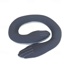 Spiral Travel Neck Pillow Lightweight for Comfort on Airplane Office Home Travel can be Shaped Ergonomic Design Ideal for Adults and Kids