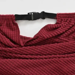 Split Office Chair Cover Gaming Chair Covers Burgundy Stretch Washable Computer Chair Slipcovers for Armchair, Swivel Chair, Gaming Chair,Computer boss Chair