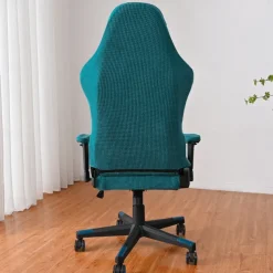 Split Office Chair Cover Gaming Chair Covers Burgundy Stretch Washable Computer Chair Slipcovers for Armchair, Swivel Chair, Gaming Chair,Computer boss Chair