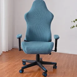 Split Office Chair Cover Gaming Chair Covers Burgundy Stretch Washable Computer Chair Slipcovers for Armchair, Swivel Chair, Gaming Chair,Computer boss Chair