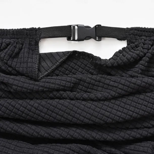 Split Office Chair Cover Gaming Chair Covers Burgundy Stretch Washable Computer Chair Slipcovers for Armchair, Swivel Chair, Gaming Chair,Computer boss Chair