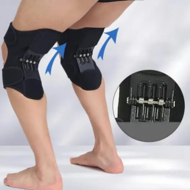 Sports Strong Support Knee Pads, Knee Booster for Walking, Elderly Joint Support Brace, Knee Support for Sports, Hiking, Climbing, Pain Relief