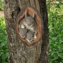 Squirrel Animal Figurine Miniatures Fairy Garden Ornaments Home Decoration Friends Gift Bonsai Decor