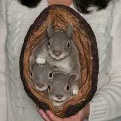 Squirrel Animal Figurine Miniatures Fairy Garden Ornaments Home Decoration Friends Gift Bonsai Decor