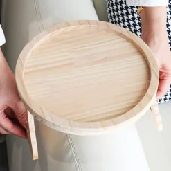 Stable Sofa Armrest Table 1 Tray Armrest Table Clip, Automatically Fixes The Tabletop, Perfect for Small Spaces, Great Gift for Family And Friends