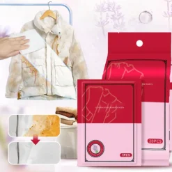 Stain Removal Wet Wipes Portable Emergency Quick and Convenient Emergency Stain Remover Wet Wipes for Clothes, Non-Wash, Gentle on Fabrics