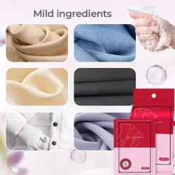 Stain Removal Wet Wipes Portable Emergency Quick and Convenient Emergency Stain Remover Wet Wipes for Clothes, Non-Wash, Gentle on Fabrics