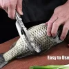 Stainless Steel 3 In 1 Fish Scale Knife, Cut/Scrape/Dig Maw Knife Scale Scraper, Sawtooth Peelers, Scraping Boning Filleting