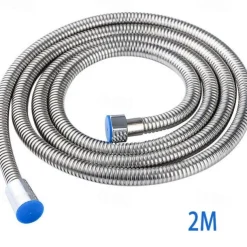 Stainless Steel Flexible Shower Hose Long Bathroom Shower Water Hose Extension Plumbing Pipe Pulling Tube Bathroom Accessories G1/2