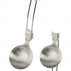 Stainless Steel Foldable Spatula Shovel, Portable Food Turner BBQ Tools,Outdoor SUS304 Compact & Durable Cooking Utensils for Camping, Hiking, Picnic, Travel, Easy to Use and Store