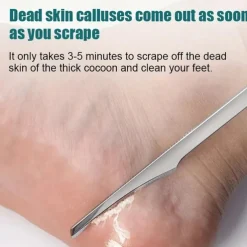 Stainless Steel Foor Knife Foot Dead Skin Remover Toe Nail Shaver Feet Pedicure Knife Foot Callus Rasp Foot Care Tool
