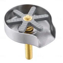 Stainless Steel Glass Rinser for Kitchen Sink, Glass Bottle Cup Washer for Sink Cup Rinser Clean Sink Attachment Accessories for Baby Bottle, Bar Wine Glass, and More Cups