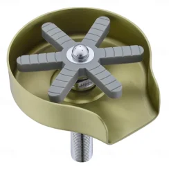 Stainless Steel Glass Rinser for Kitchen Sink, Glass Bottle Cup Washer for Sink Cup Rinser Clean Sink Attachment Accessories for Baby Bottle, Bar Wine Glass, and More Cups