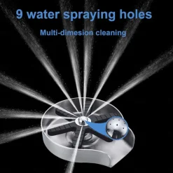 Stainless Steel Glass Rinser for Kitchen Sink, Glass Bottle Cup Washer for Sink Cup Rinser Clean Sink Attachment Accessories for Baby Bottle, Bar Wine Glass, and More Cups