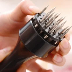 Stainless Steel Meat Tenderizers with 16/24 Needles - Essential Kitchen Tools for Pounding Steak, Pork, Beef, Chicken, and More