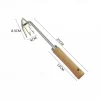 Stainless Steel Multifunctional Weeder, Hand Weeder Tool Stand Up Weed Puller Tool with Long Handle, V-Shaped Light Duty Hand Weeder for Lawn Garden Yard Farm Weed Removal