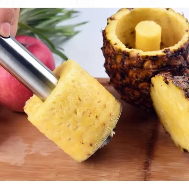 Stainless Steel Pineapple Corer Peeler Cutter Easy Fruit Parer Cutting Tool Home Kitchen Western Restaurant Accessories