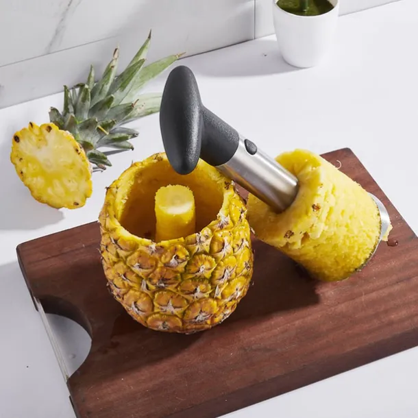 Stainless Steel Pineapple Corer Peeler Cutter Easy Fruit Parer Cutting Tool Home Kitchen Western Restaurant Accessories