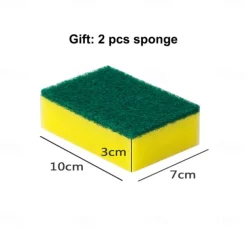 Stainless Steel Sponge Holder with Dishcloth Drying Rack Kitchen Sink Organizer Caddy Tray Sponge Brush Soap Holder Set with Removable Drain Tray for Kitchen