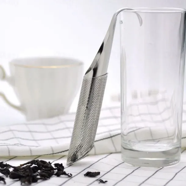 Stainless Steel Tea Infuser - Durable, Easy-Clean Strainer for Loose Leaf Tea - Hangable Design