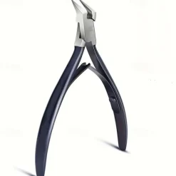 Stainless Steel Toenail Clippers with Sharp Pointed Tip for Ingrown and Thick Nails - Wide Jaw Podiatry Care Tool