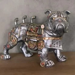 Steampunks Style Animal Sculpture Mechanical Animal Ornament Decoration Heavy Industry Decoration Resin Mechanical Decoration Pendant New Year Decoration