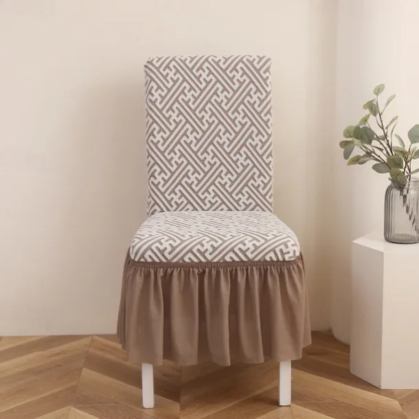 Stretch Bar Stool Dining Chair Cover Elastic Slipcovers for Bar Stools and Dining Chairs Protects Against Spills and Stains Easy to Install and Remove Machine Washable Available in Multiple Colors and Patterns