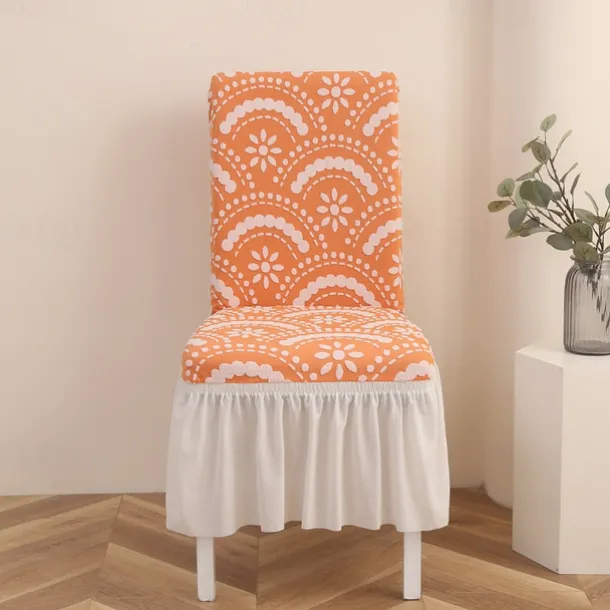 Stretch Bar Stool Dining Chair Cover Elastic Slipcovers for Bar Stools and Dining Chairs Protects Against Spills and Stains Easy to Install and Remove Machine Washable Available in Multiple Colors and Patterns