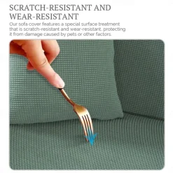 Stretch Couch Covers Burgundy Sofa Seat Cushion Cover For Dogs Pet, Sectional Sofa Slipcover For Love Seat,L Shaped,3 Seater,Arm Chair, Washable Couch Durable Protector