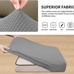 Stretch Couch Covers Burgundy Sofa Seat Cushion Cover For Dogs Pet, Sectional Sofa Slipcover For Love Seat,L Shaped,3 Seater,Arm Chair, Washable Couch Durable Protector