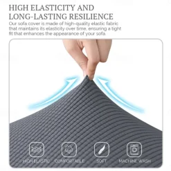 Stretch Couch Covers Burgundy Sofa Seat Cushion Cover For Dogs Pet, Sectional Sofa Slipcover For Love Seat,L Shaped,3 Seater,Arm Chair, Washable Couch Durable Protector