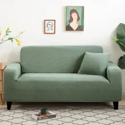 Stretch Couch Covers Burgundy Sectional Sofa Cover For Dogs Pet, Slipcovers For Love Seat, L Shaped,3 Seater, U Shaped, Arm Chair Washable Couch Protector Soft Durable