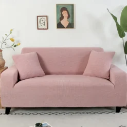 Stretch Couch Covers Burgundy Sectional Sofa Cover For Dogs Pet, Slipcovers For Love Seat, L Shaped,3 Seater, U Shaped, Arm Chair Washable Couch Protector Soft Durable