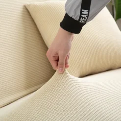 Stretch Couch Covers Burgundy Sectional Sofa Cover For Dogs Pet, Slipcovers For Love Seat, L Shaped,3 Seater, U Shaped, Arm Chair Washable Couch Protector Soft Durable