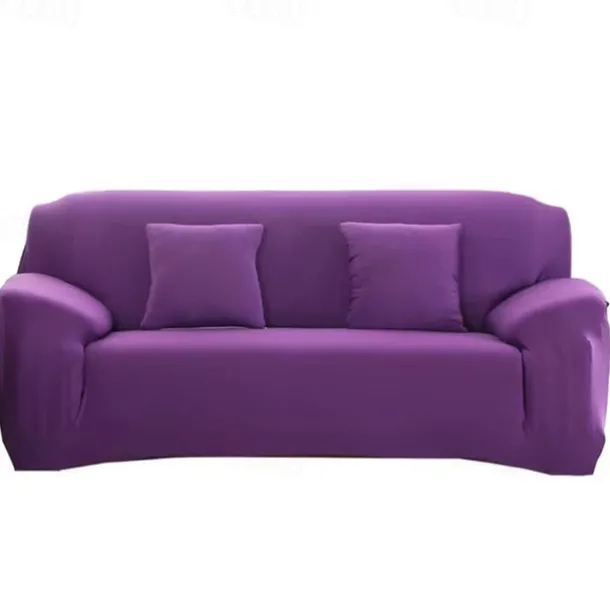 Stretch Couch Covers Sectional Burgundy Sofa Cover For Dogs Pet, Farmhouse Slipcovers For Love Seat, L Shaped,3 Seater, U Shaped, Arm Chair Washable Couch Protector Soft Durable