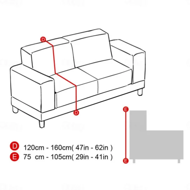 Stretch Couch Covers Sectional Burgundy Sofa Cover For Dogs Pet, Farmhouse Slipcovers For Love Seat, L Shaped,3 Seater, U Shaped, Arm Chair Washable Couch Protector Soft Durable