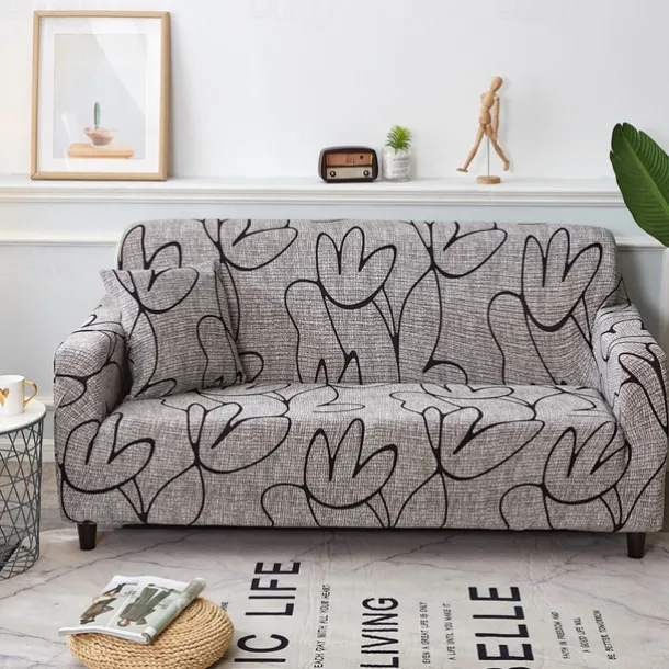 Stretch Couch Covers Sectional Sofa Cover For Dogs Pet, Slipcovers For Love Seat, L Shaped,3 Seater, U Shaped, Arm Chair Washable Couch Protector Soft Durable