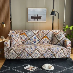 Stretch Couch Covers Sectional Sofa Cover For Dogs Pet, Slipcovers For Love Seat, L Shaped,3 Seater, U Shaped, Arm Chair Washable Couch Protector Soft Durable