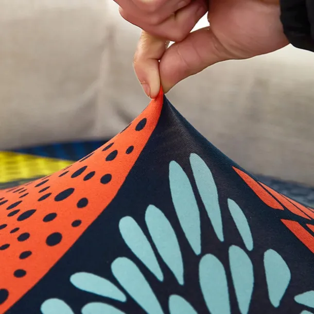 Stretch Couch Cushion Cover Cushion Slipcover for Chair Cushion Furniture Protector Seat Cushion Sofa Cover with Elastic Bottom Washable