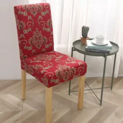 Stretch Dining Chair Cover Elastic and Durable High Back Dining Chair Cover Ideal for Protecting and Refreshing Dining Chairs Adds Comfort and Style to Your Dining Room Decor