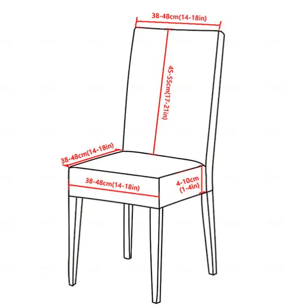 Stretch Floral Dining Chair Cover Elastic High Back Dining Chair Cover Slipcovers for Dining Chairs with Floral Pattern Easy to Fit and Remove Protects Against Spills and Stains Machine Washable