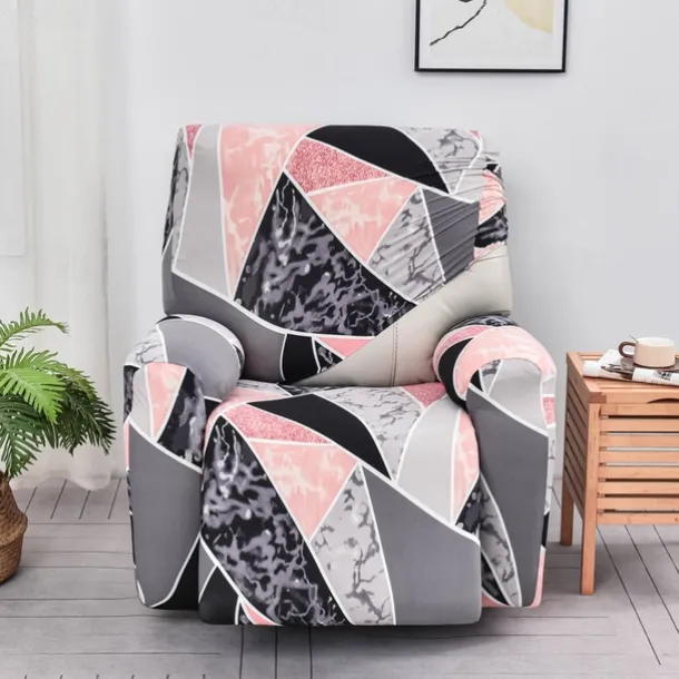 Stretch Floral Recliner Covers Non-slip Massage Lazy Boy Sofa Cover All-inclusive Single Seat Couch Cover Armchair Covers