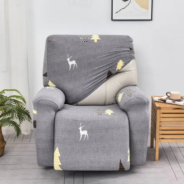 Stretch Floral Recliner Covers Non-slip Massage Lazy Boy Sofa Cover All-inclusive Single Seat Couch Cover Armchair Covers