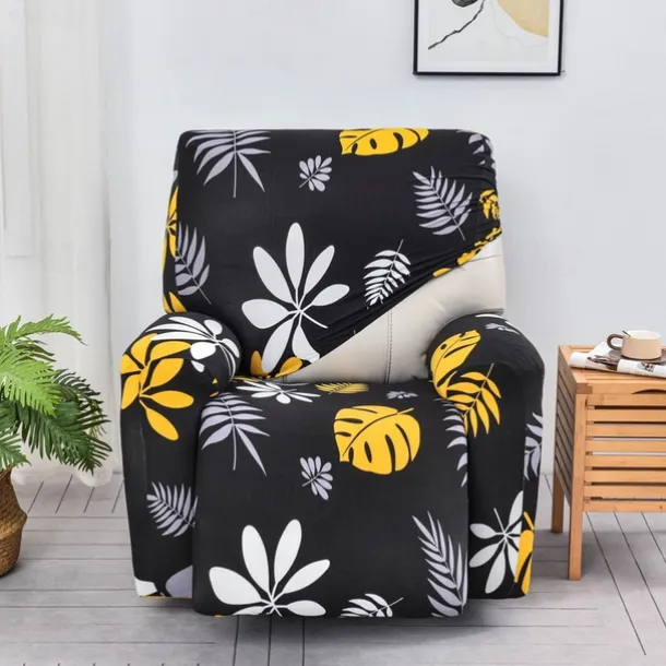 Stretch Floral Recliner Covers Non-slip Massage Lazy Boy Sofa Cover All-inclusive Single Seat Couch Cover Armchair Covers